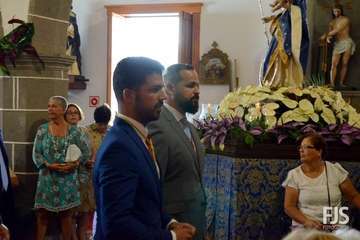 Telde, en la procesión capitalina de San Lorenzo
(Foto Francisco Javier Santana)